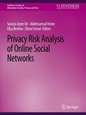 cover image of Privacy Risk Analysis of Online Social Networks